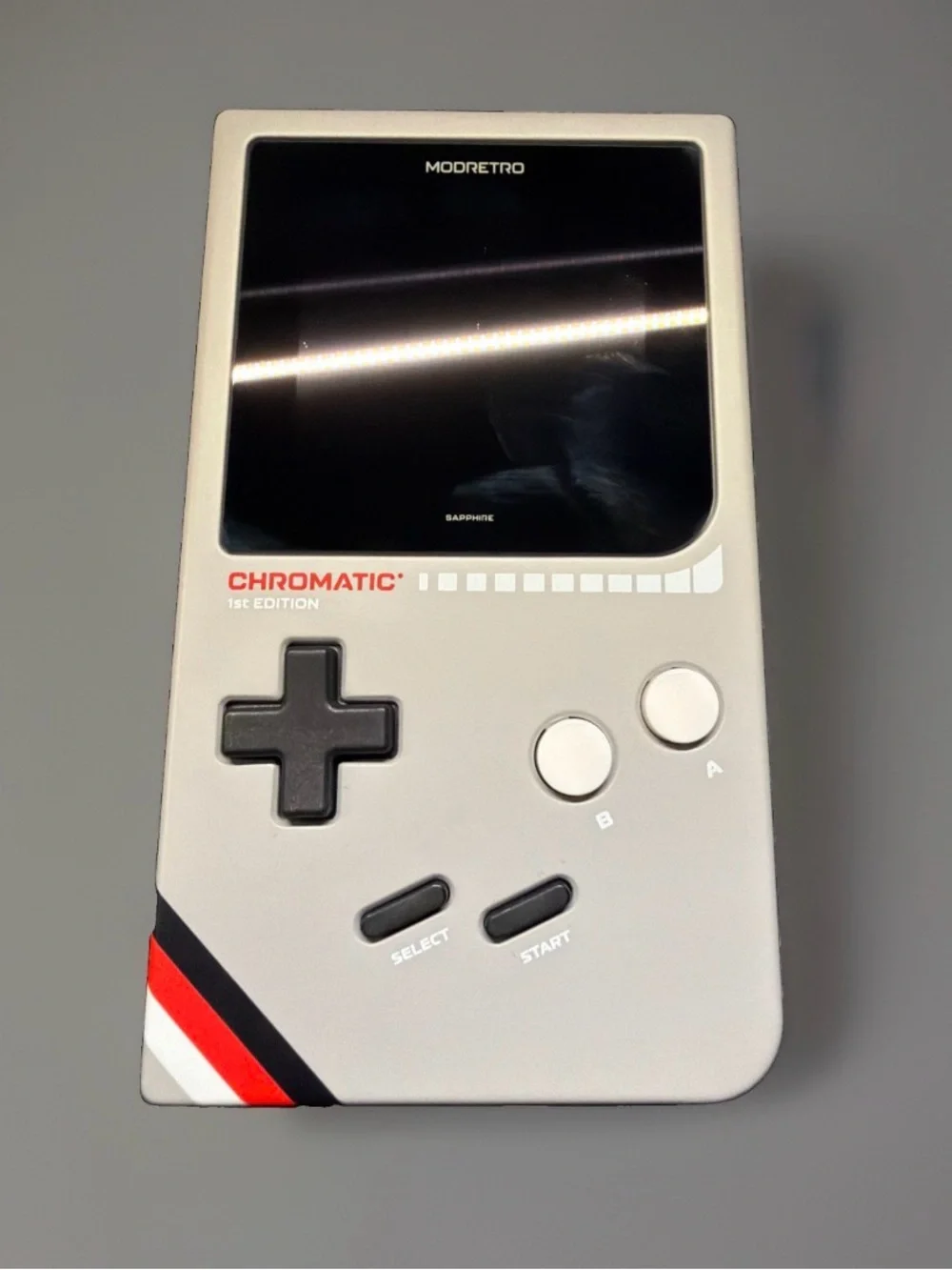 ModRetro Chromatic 1st Edition GameStop Exclusive Grey without Tetris